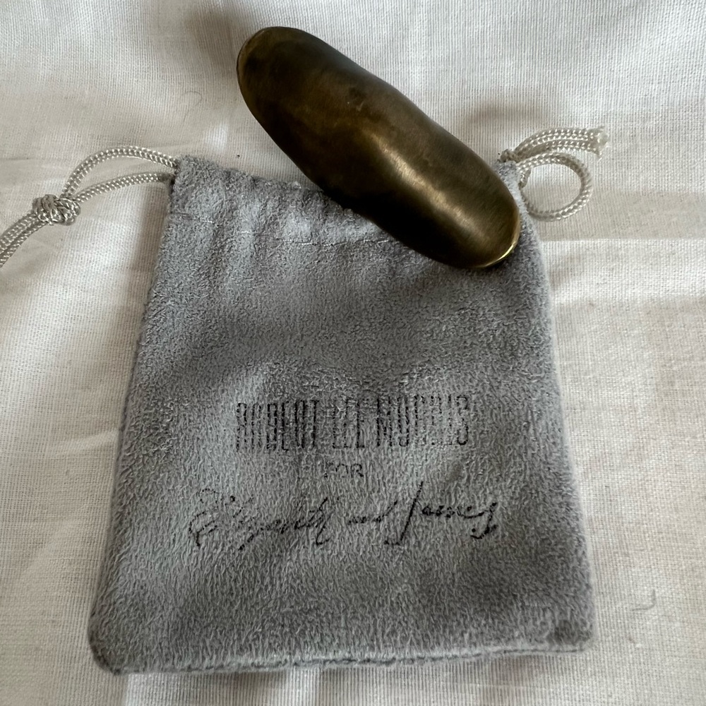 Elizabeth and James Knuckle Brass Ring